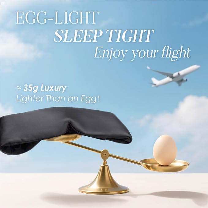 LULUSILK Reversible Mulberry Silk Sleep Mask - Image 7