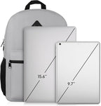 Unisex School Backpack, Classic Bookbag Adults and Teens Schoolbag - Image 7