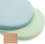 PurComfy Supersoft Fitted Bassinet Sheets, Premium Bamboo Viscose Cradle Sheets by PurComfy