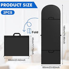 70" Long Garment Bags for Travel Dress, 2 Pack Dress Bags for Gowns, Garment - Image 2