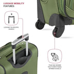 SwissGear Sion Softside Expandable Luggage, 3-Piece Set - Image 2