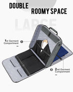 MATEIN Travel Garment Bag, Double Layer Folding Suit Bag - Image 2