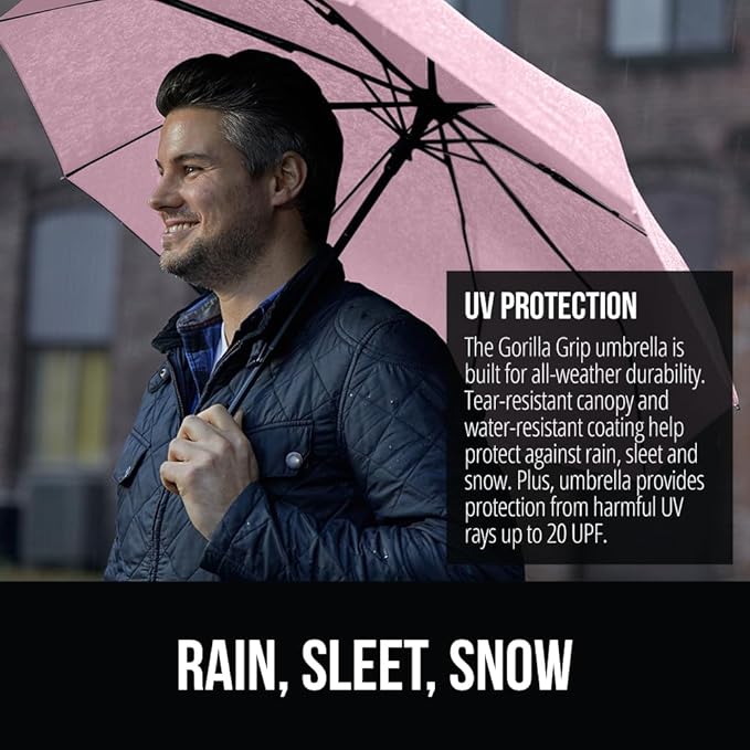 GORILLA GRIP Strong Stick Umbrella - Image 3