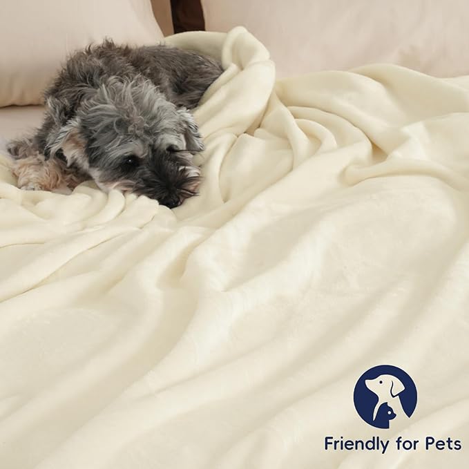 PHF Ultra Soft Fleece Blanket King Size, No Shed No Pilling Luxury Plush Cozy - Image 5