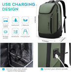 BANGE Business Smart Backpack Waterproof fit 15.6 Inch Laptop Backpack - Image 5