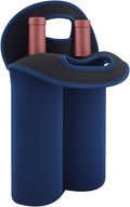 Linkidea Wine Travel Carrier & Cooler Bag, Wine Carrying Tote Picnic Cooler by Linkidea