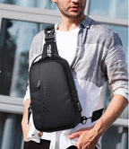 Waterproof Sling Bags Mens Shoulder Crossbody Backpack - Image 4