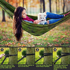 Camping Hammock with Net (Camo / Large)