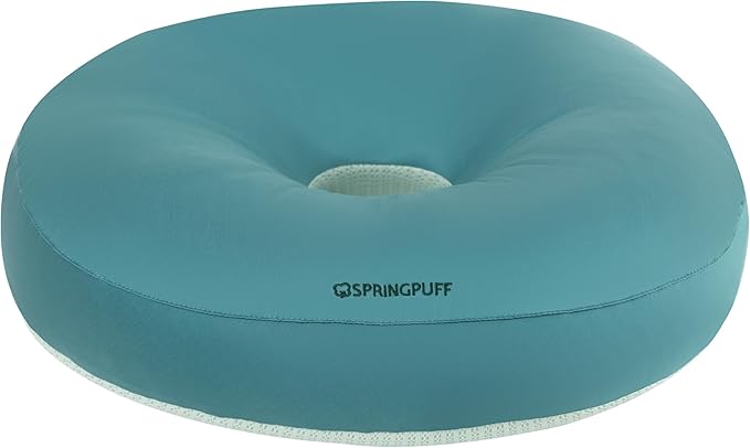 Premium Egyptian Cotton Pressure Relief Donut Chair Seat Cushion by SPRINGPUFFGracefulMotherhood