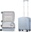 Hanke 16 Inch Underseat Carry On Luggage, Airline-Approved Hard Shell Small by Hanke