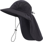 Home Prefer UPF 50+ Sun Hats for Men Women Wide Brim Fishing Hat by HomePreferHatsCaps