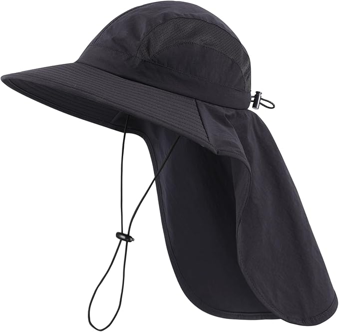 Home Prefer UPF 50+ Sun Hats for Men Women Wide Brim Fishing Hat by HomePreferHatsCaps