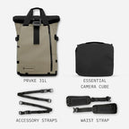 WANDRD PRVKE 31L, V3 Photography Bundle: Weather-Resistant Travel & Camera - Image 2