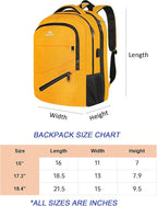 MATEIN 18.4 Inch TSA Approved Backpack, Extra Large 50 L Outdoor Carryon - Image 5