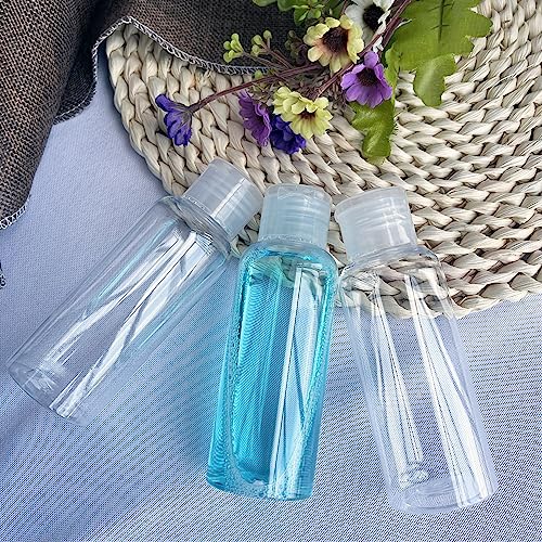 5 Pack 3.4oz Empty Plastic Travel Bottles for Toiletries TSA Approved Leak Proof Squeezable Travel Size Containers Travel Essentials Accessories