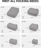 6 Set Compression Packing Cubes - Image 4