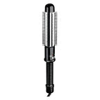 Conair Instant Heat Curling Iron Brush, 1 1/4-Inch Barrel Curling Brush for Short Hair, 30-Second Heat-Up with 25 Heat Settings for All Hair Types, Black