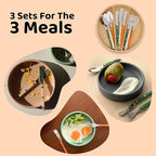 Kids Silverware Set, Stainless Steel Toddler Silverware - Image 3