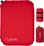 ATEPA Inflatable Stadium Seat Cushion, Self-Inflating Memory Foam Stadium Seats by ATEPA