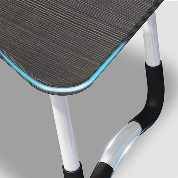 Home Office Lap Desk with Storage Drawer, Cup and Phone Holder, Laptop Bed Tray - Image 4