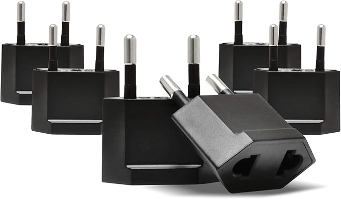 Ceptics USA, Canada to European Plug Adapter by Ceptics