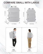 coowoz Large Travel Backpack Carry On - Image 8