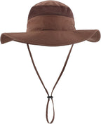 Home Prefer UPF 50+ Men's Sun Hat Wide Brim Bucket Hat UV Protection Hat - Image 2