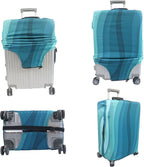 MosaiRudo Thicker Luggage Cover Elastic Suitcase Cover Protector Fits 18-32 - Image 6