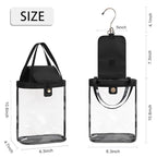 Travel Toiletry Bag, Hanging Clear Toiletry Bag - Image 6