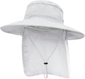 Outdoor Sun Hats with Stowable Neck Flap by Ruqizhi