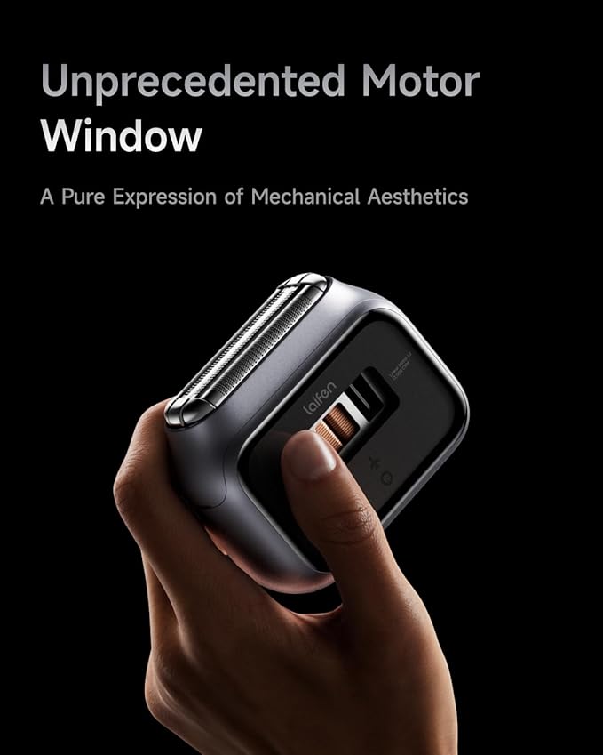 Laifen P3 Pro 3-Blade Electric Shaver, Dual Linear High-Speed Motors 12 - Image 5