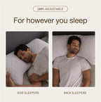 Coop Home Goods Original Crescent Adjustable Pillow, Queen Bed Pillows - Image 3