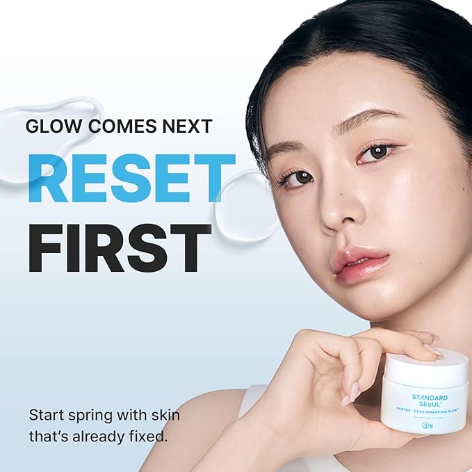 Barrier Glass Gel Moisturizer – Instantly Soothes & Hydrates, Lightweight Gel Cream for Sensitive Skin, Panthenol & 5 Ceramides, Glass-Skin Finish, 50ml