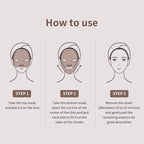 Mediheal Retinol Collagen Cream Lifting Mask (4 Counts) for V Line Mask,Anti-Aging - Helps Reduce Fine Lines & Wrinkles, and Smoothens Skin