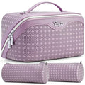 Travel Makeup Bag for Women (M-02Purple)