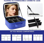 Travel Makeup Bag for Makeup Artists Large Makeup Case, - Image 2