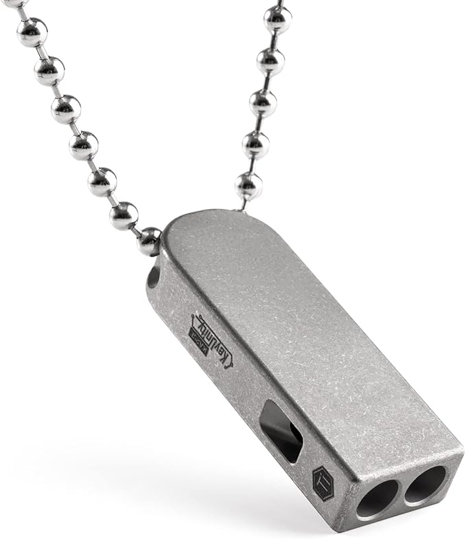 KeyUnity Titanium Emergency Whistle by KeyUnity