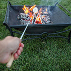 Smores Sticks for Fire Pit (8 Fork Set with Storage Bag)