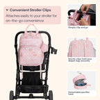BabbleRoo Diaper Bag Backpack - Image 6