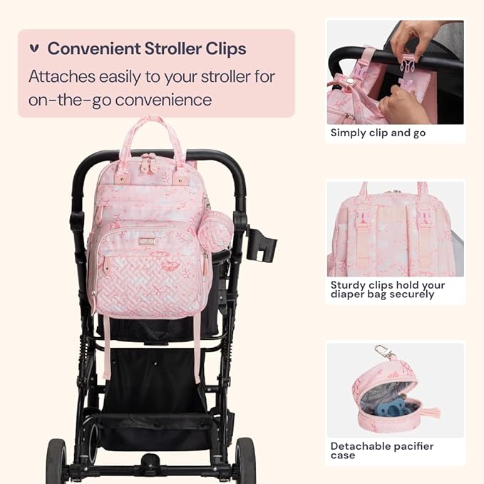 BabbleRoo Diaper Bag Backpack - Image 6