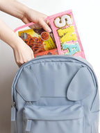 2 Pcs Snack Pouch Chenille Letter Clear Zipper Snack Bag, Nylon Snack Pouch - Image 6