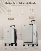 Luggage Sets 2 Pieces, 20/28 Inch PC Hardshell Suitcase - Image 9