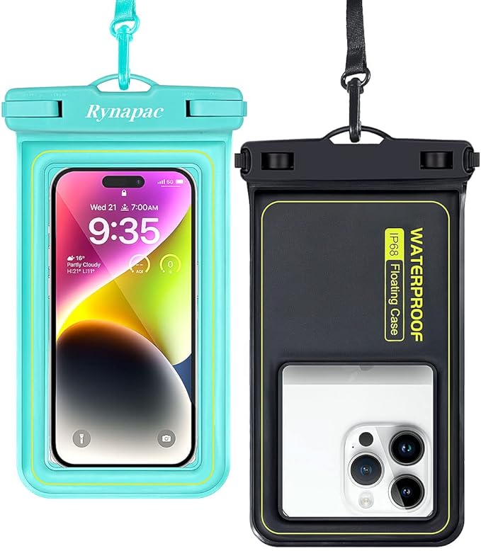 IP68 Waterproof Phone Pouch, Floating Waterproof Phone Case by PEORSEFI