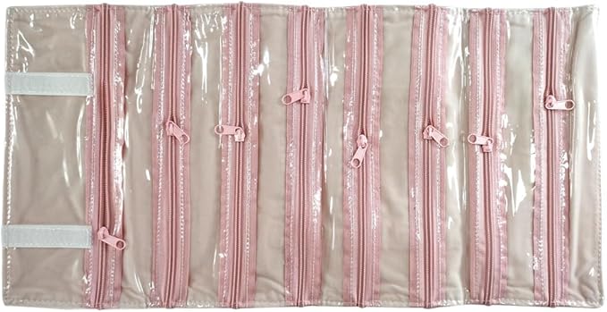 Travel Jewelry Roll Bag Portable Organizer Pouch - Image 5