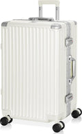 AnyZip Luggage Aluminium Frame Suitcase PC ABS Hard Shell TSA Lock No Zipper by YourBestTravelChoice