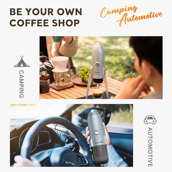 3 in 1 Portable Espresso Machine On the Go, Self-Heating Electric Espresso Maker - Image 8