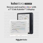 Kobo Libra Colour | eReader | 7” Glare-Free Colour E Ink Kaleido™ 3 Display | - Image 5