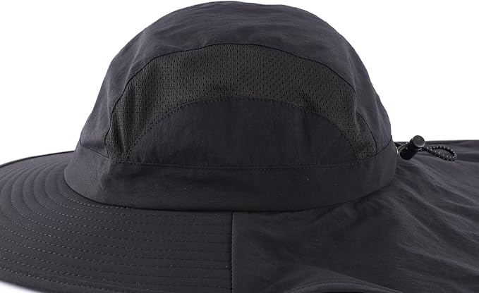 Home Prefer UPF 50+ Sun Hats for Men Women Wide Brim Fishing Hat - Image 7