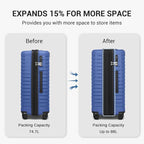 Kono 24 Inch Expandable Luggage Suitcase - Image 6