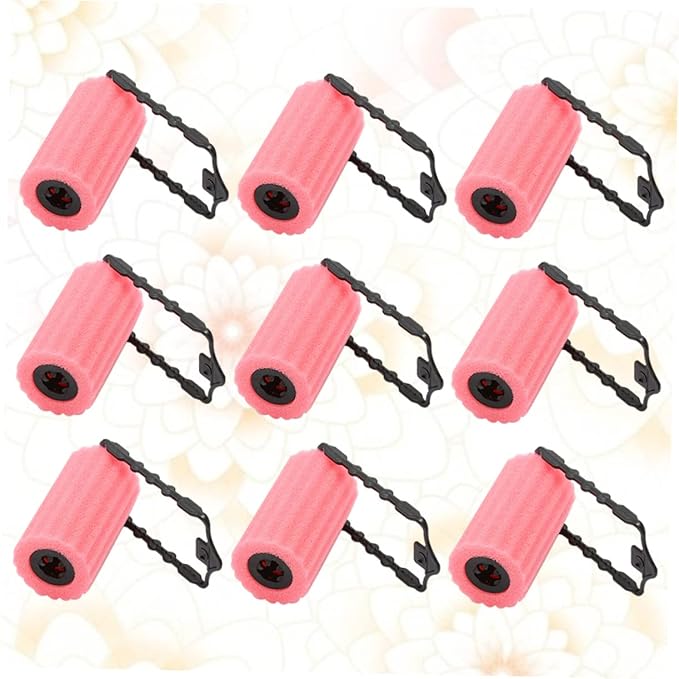 FRCOLOR Sponge Roller Hair Curling Stick 12Pcs Soft Foam Diy Hair Styling Tools Portable Hairdressing Accessories for Women Girls